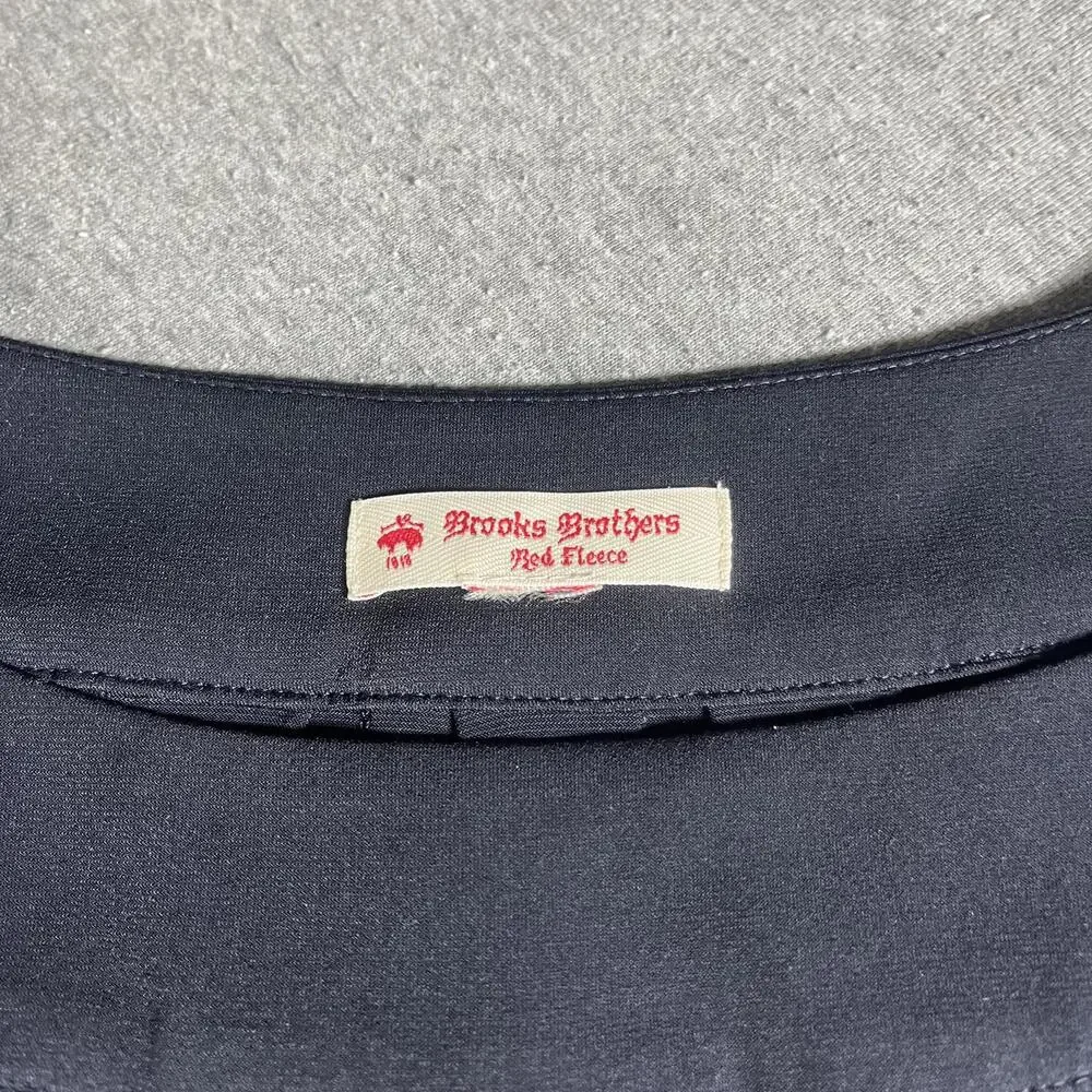 Brooks Brothers $349 Woman’s L Pleated Flare Dress Sleeveless poly/spandex blend - Picture 8 of 9